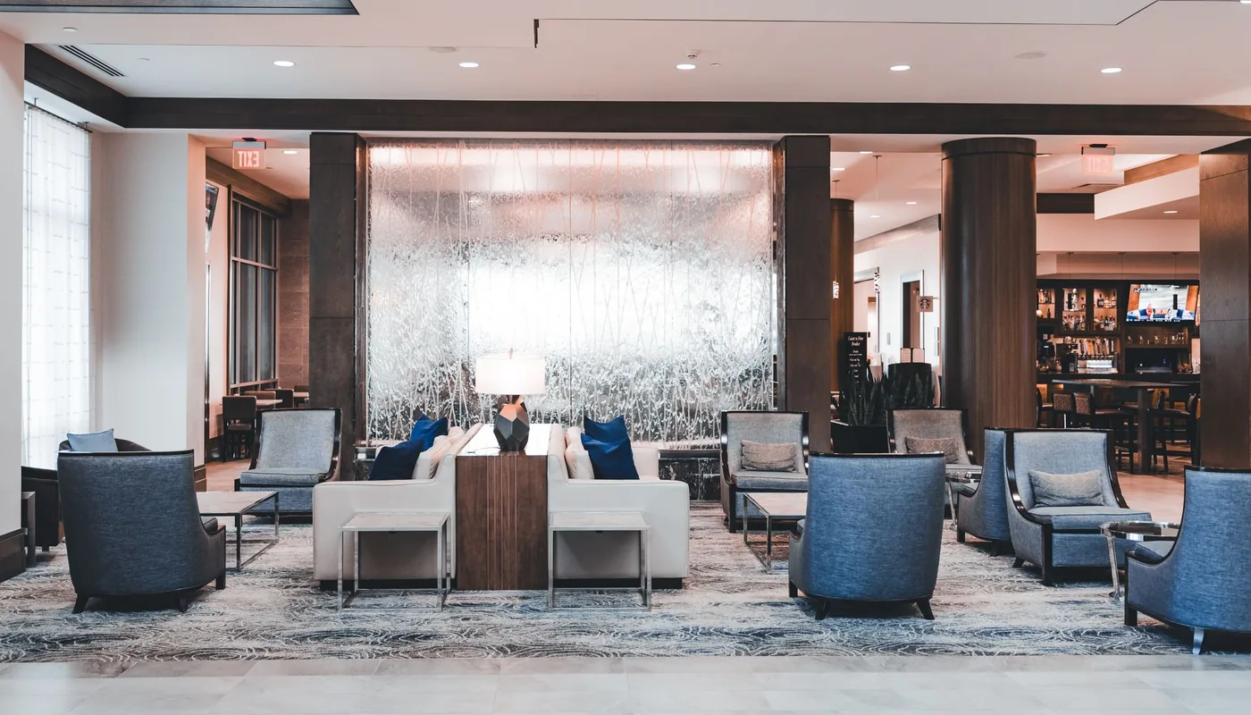 Hotel lobby